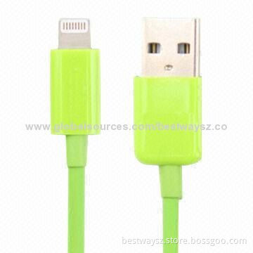 Charging cable for iPhone 5 with MFI certificate, 8-pin connector